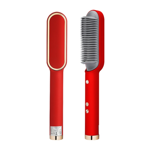 Electric Heat Comb Straightener and Curler