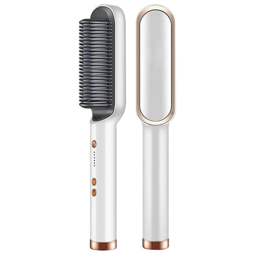 Electric Heat Comb Straightener and Curler