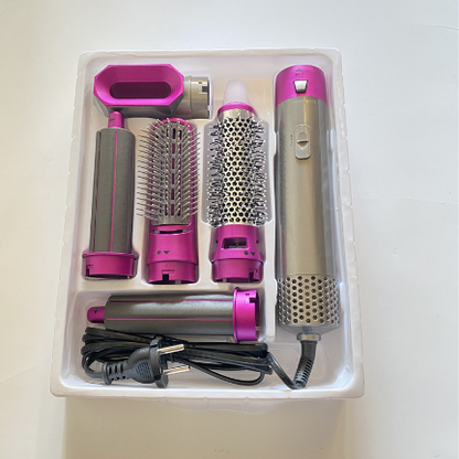 5-in-1 Hair Curler and Straightener